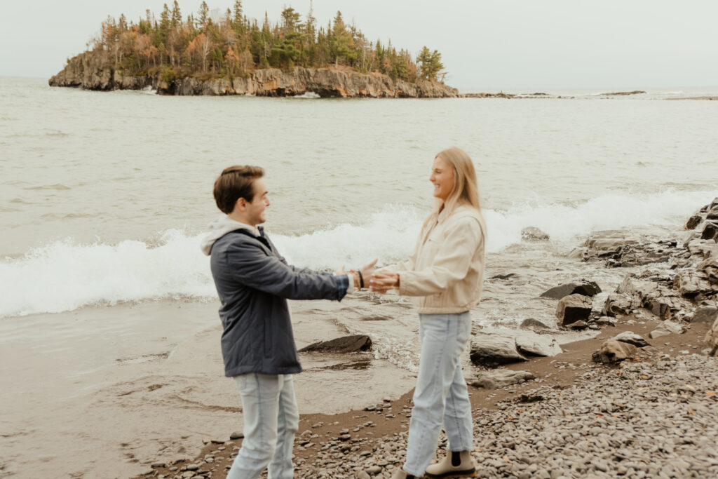 Minnesota North Shore Proposal at Split Rock State Park