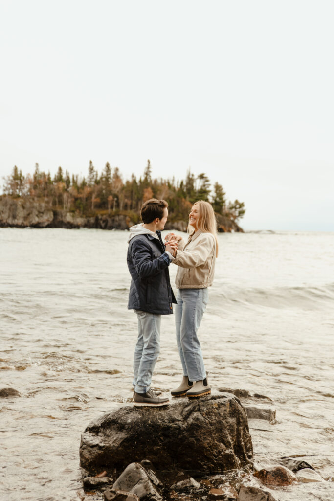 Minnesota North Shore Proposal at Split Rock State Park